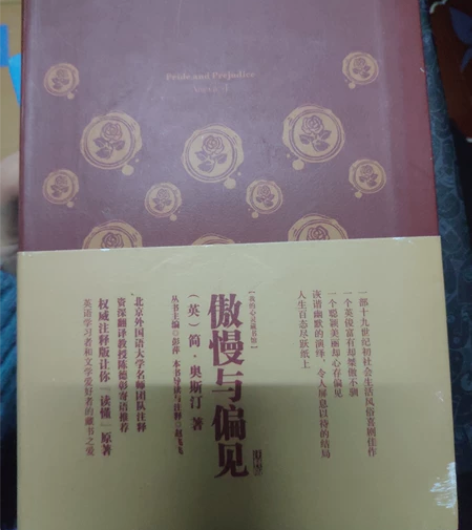 英文版傲慢与偏见 新华书店购入,没有小票了...