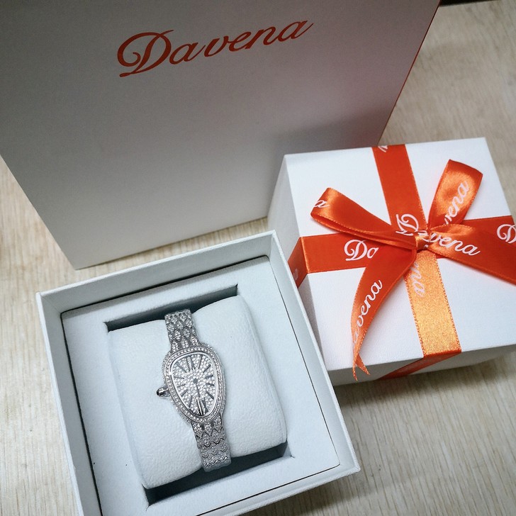 Davena蒂玮娜手表女正品名牌十大品牌高...