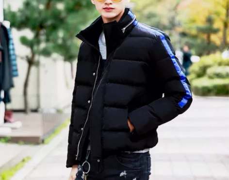 韩都衣舍男外套 羽绒服清仓处理  全新带吊...