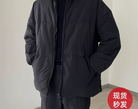 2021年新款轻薄羽绒服男士外套短款冬季加...