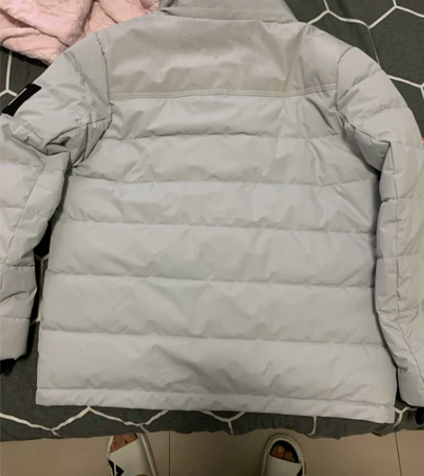 男士森马羽绒服,穿过一次,我胖了穿不了了,...
