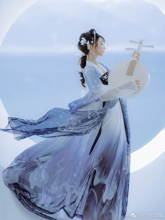 （姐妹专拍尾款）七月夕 清歌寒XS 对襟上...
