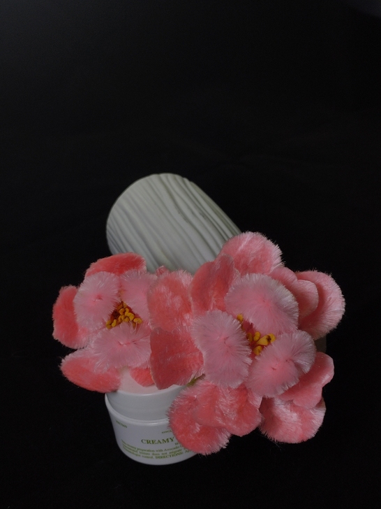 非遗绒花手工制作