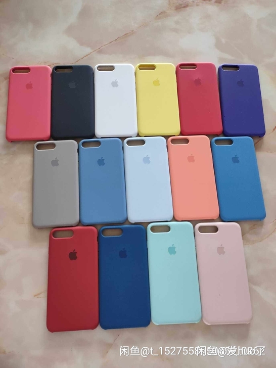苹果官方正品iphone7p/8p原装硅胶...