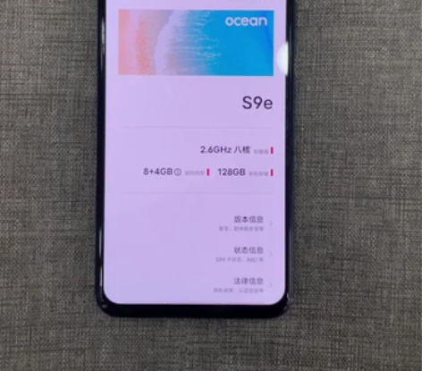 vivoS9e 5G手机，运行内存8➕4储...