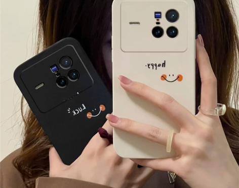 VIVOX80手机壳简约硅胶新款液态x80...