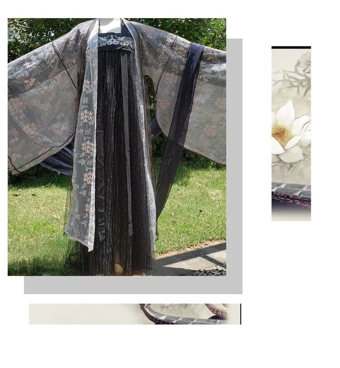 汉服玄姬!!黑色汉服!!!超酷!!