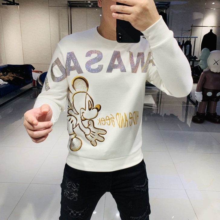 欧美男士潮牌卫衣2021秋冬新款潮流时尚休...