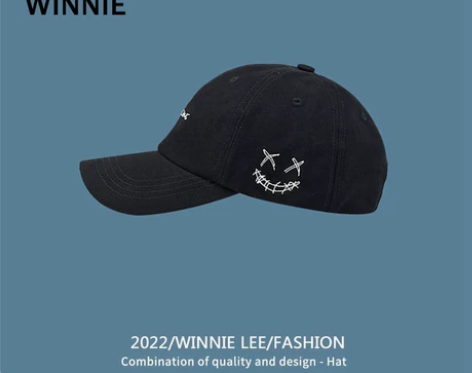 棒球帽 鸭舌帽棒球Winnie Lee小恶...