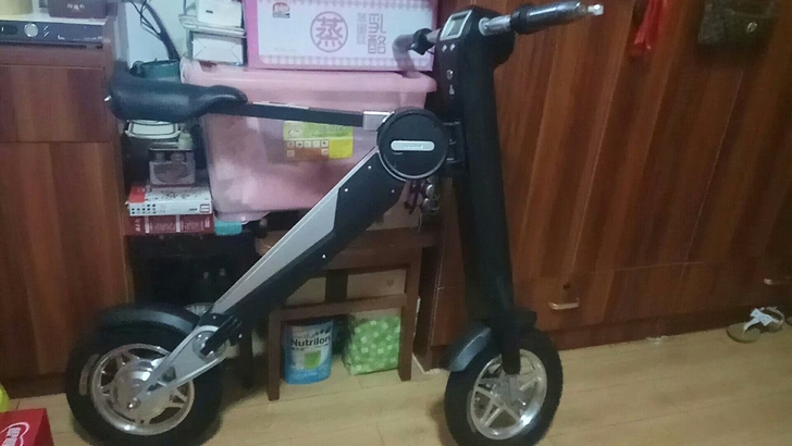 绿骑仕 折叠电动车成人小型电瓶碟刹超轻便携...