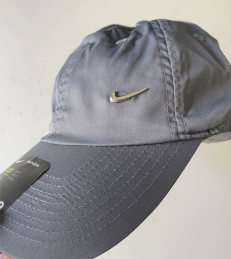 灰色速干nike耐克棒球帽鸭舌帽行四季帽男...
