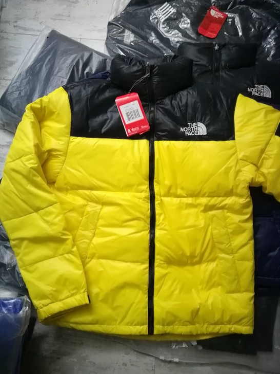 全新出口货 北脸联名款 男士基础款短款羽绒...