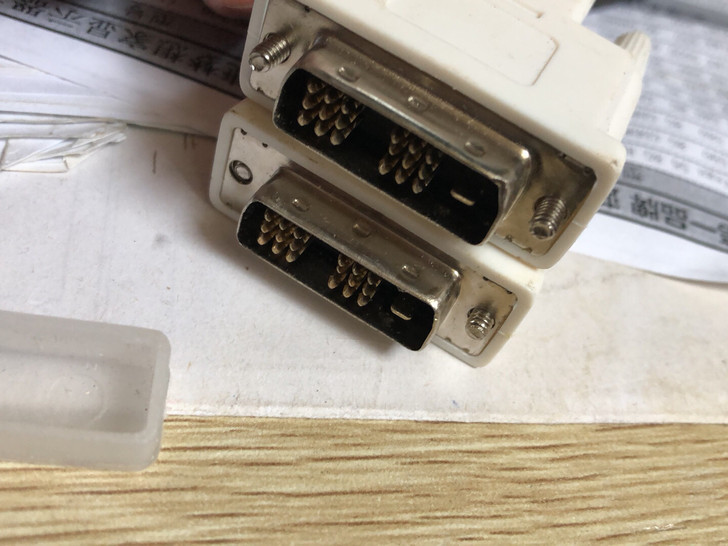 原装DVI线 品牌显示器原配线 DVI-D...