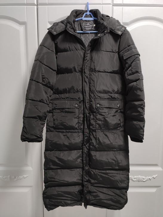 全新 男士超长款棉服,显身高,适合175-...