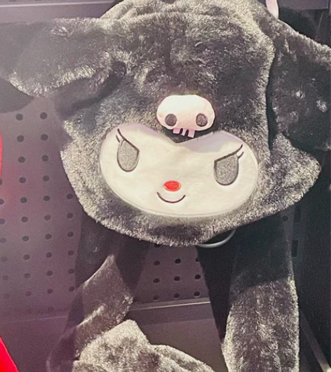 酷乐潮玩正品秋冬毛绒帽,动耳帽 兔子警官是...