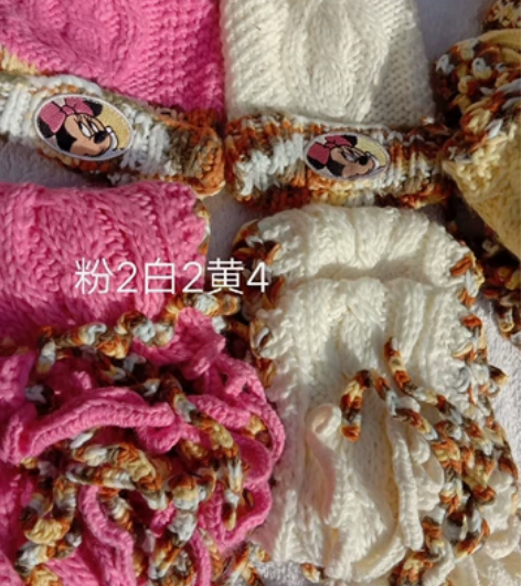 迪士尼儿童帽子秋冬套头纯棉保暖幼儿可爱男童...