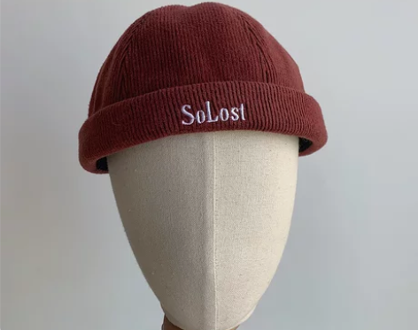 帽子日系雅痞瓜皮帽男女潮百搭休闲贝雷帽秋冬...