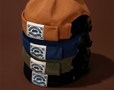 潮流瓜皮帽男日系薄款无檐地主帽女嘻哈寸头雅...