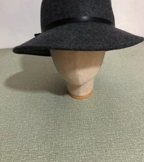 纯羊毛礼帽，渔夫帽。毛呢帽，大蝴蝶结装饰，...