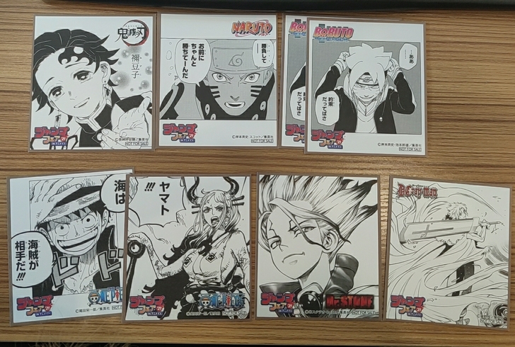 【可拆出】jump小色纸 鬼灭之刃 火影忍...