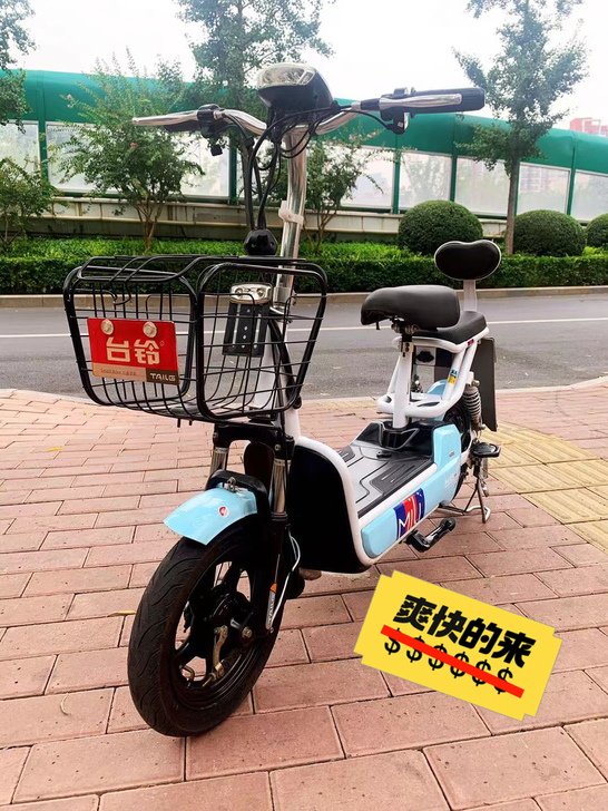 出二手电瓶车带电池二手电动车全新电动车先4...