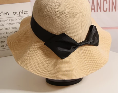 【黑胶渔夫帽】夏季防紫外线遮阳帽百搭洋气款...