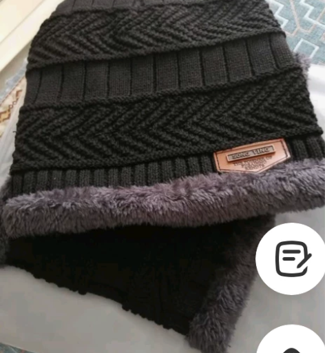 帽子男冬季保暖加厚毛线帽女加绒针织帽围脖套...