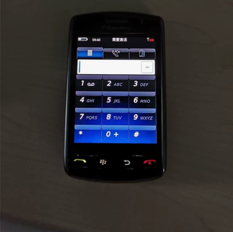 黑莓9530手机 还能开机，插卡也能接听电...