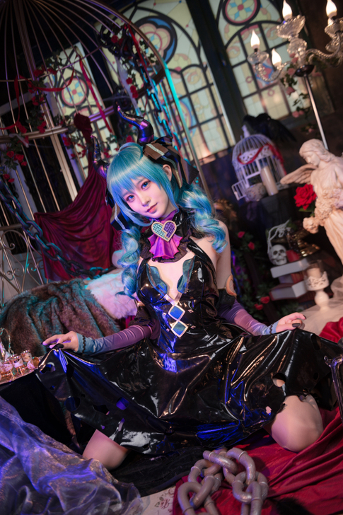 【出租】初音未来 miku 小恶魔 cos...