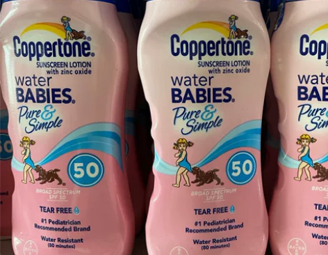 包邮美国水宝宝防晒SPF50温和型237m...