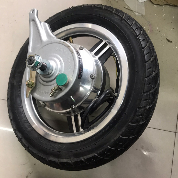 12寸 48ｖ锂电车后轮开裆14厘米 图片...