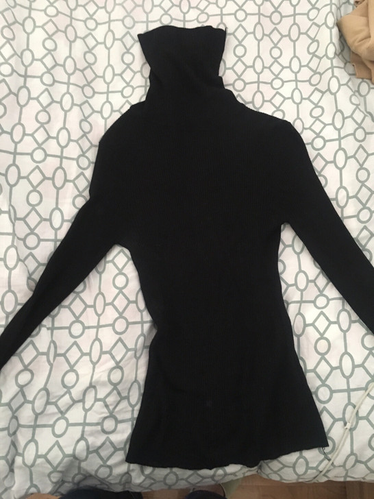 修身百搭坑条纹毛衣 品牌:晶美雅 风格:韩...