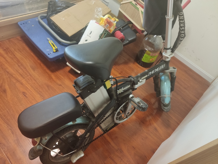 正步 折叠电动自行车锂电池助力代步电瓶单车...