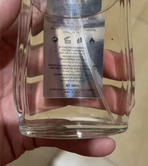 意大利香水,自然使用痕迹100毫升余量九成...