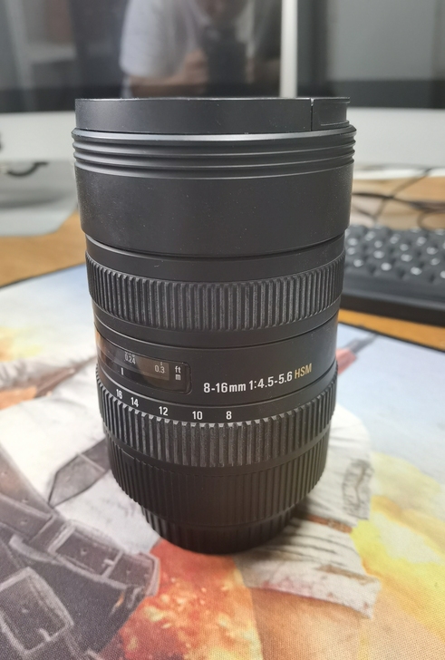 适马8-16超广角半幅佳能口镜头，成色非常...