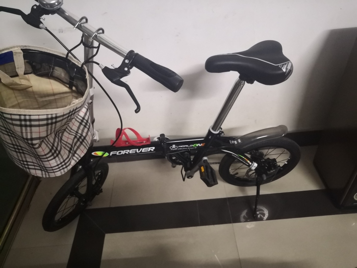 16寸永久折叠自行车脚踏车,自提,惠南镇振...