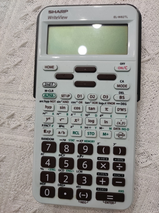 夏普EL-W82TL中小学生多功能科学函数...