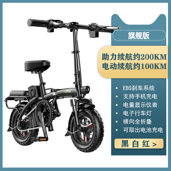名顶 电动自行车，续航200公里，快挡一直...