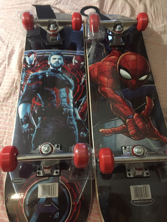 麦斯卡漫威联名款双翘滑板（全新  ）有没有...