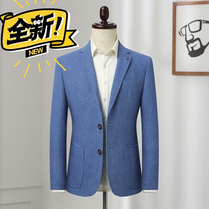 男士单西，H系列羊毛西装，休闲羊毛单西西装