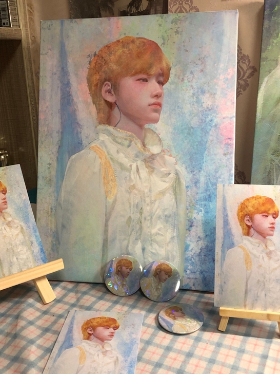 出宋亚轩无框画，可直拍（单无框画）