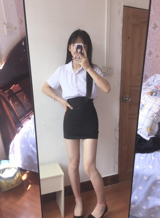 包臀短裙女网红夏弹力修身显瘦一步裙打底半裙...