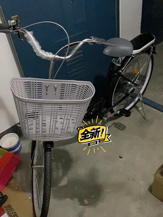 朋友搬家留下的，26英寸的单速豪华版##a...