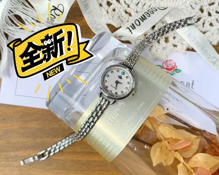 独家批发 rose mont宝石腕表。
