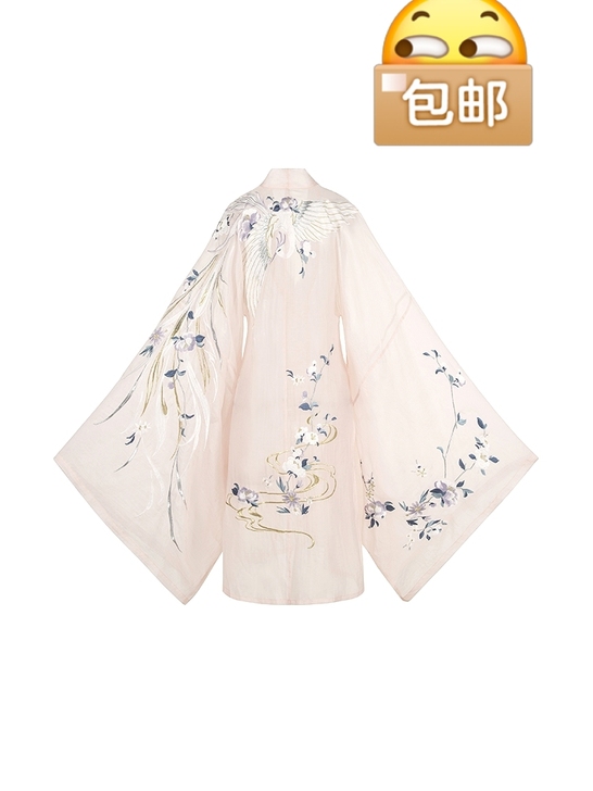 穿一洗一,十三余大袖衫,真的超好看