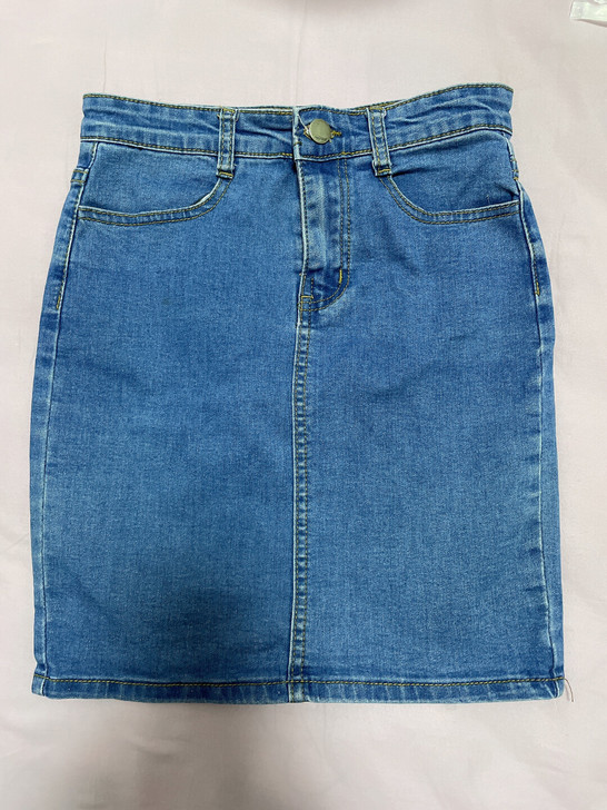 牛仔包臀裙 S码