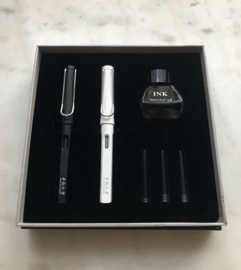 中性笔钢笔墨水套装替换墨囊成人专用书法练字...