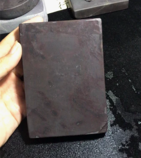 端砚 坑仔 旧料坑仔小方板 石质滋润细腻 ...