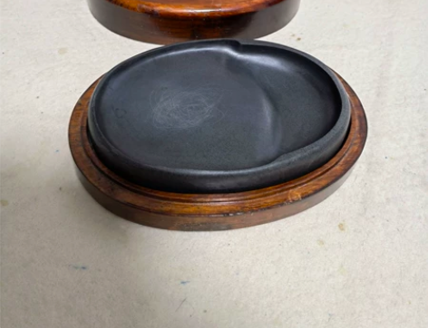 歙砚，如意，11.9*5.7*1.7厘米，...