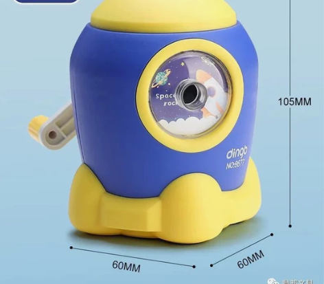 创意卷笔刀卡通铅笔转笔刀手摇自动进笔卷笔刀...